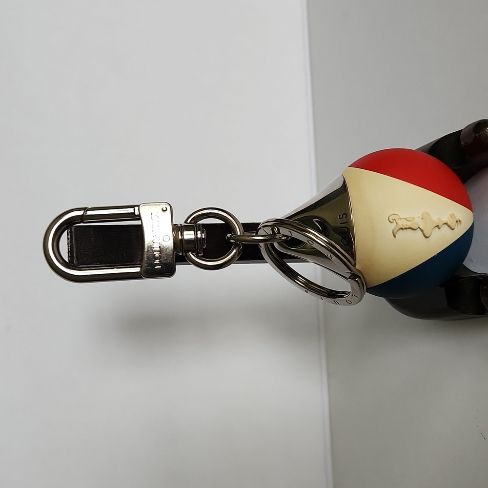 Louis Vuitton Regatta Tricolor Bobber Keychain/ Bag Charm